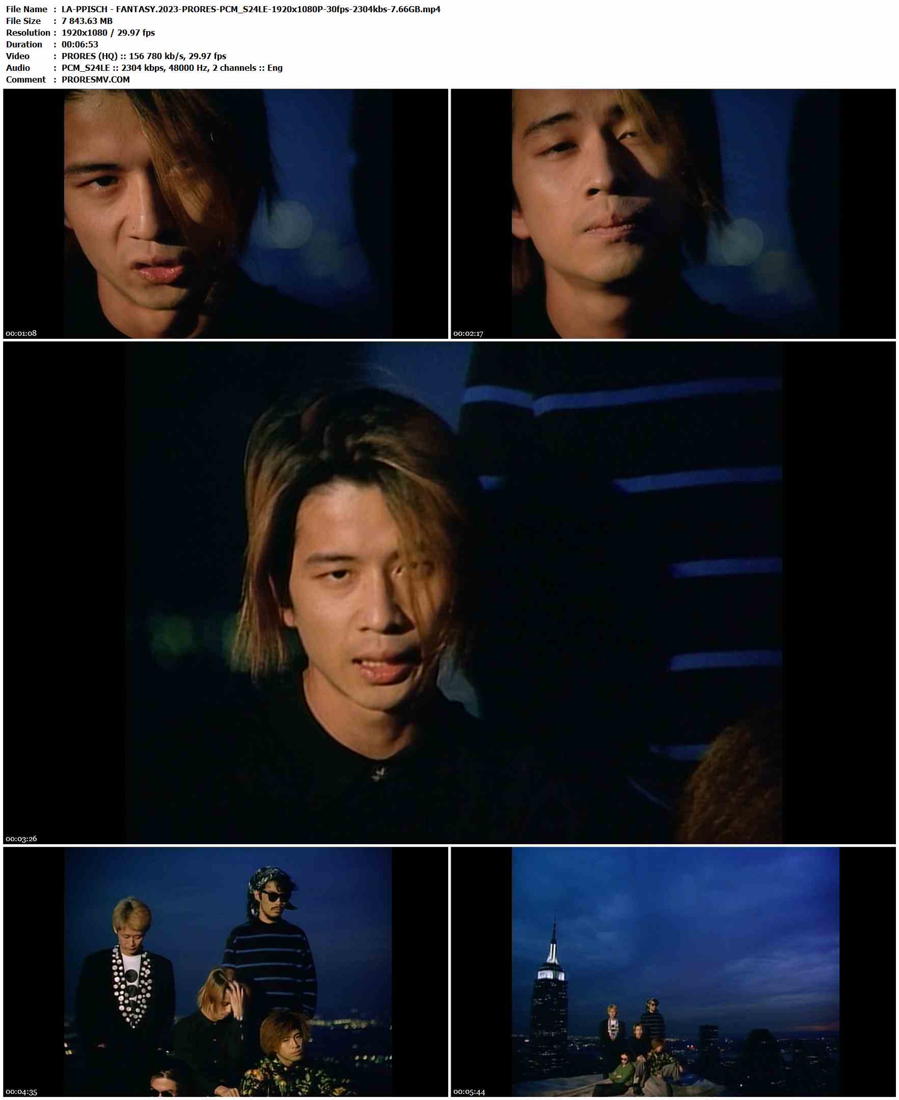 LA-PPISCH - FANTASY.2023-PRORES-PCM_S24LE-1920x1080P-30fps-2304kbs-7.66GB官方MV_高清MV